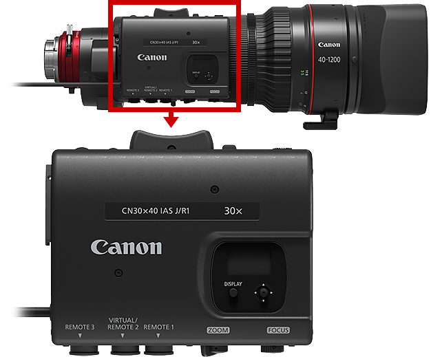 Cinema Lenses - CN30×40 IAS J R1/P1 - Canon South & Southeast Asia